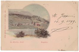 St. Moritz-Dorf, gelaufen 1899