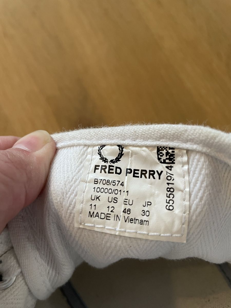 Fred Perry Scarpe da uomo: Fred Perry Sneaker Gr. 46 – Usato da Rotkreuz venduto da Rajah 2
