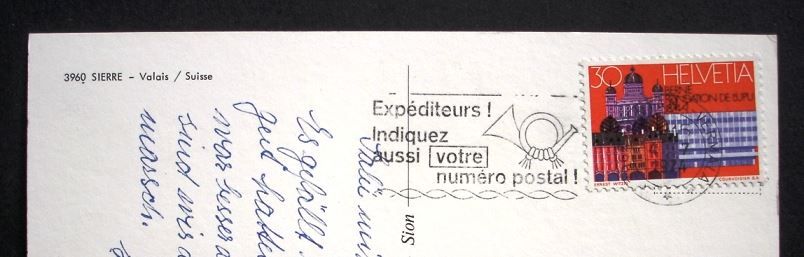 Ansichtskarten: SIERRE – Gebraucht aus Jona von philajona 1