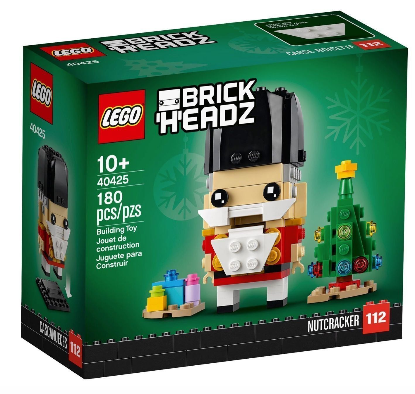 Lego Kit di costruzioni: Lego - 40425 - Brickheadz - Nussknacker – Nuovo e nell'imballaggio originale da Matzendorf venduto da HaiNakamoto