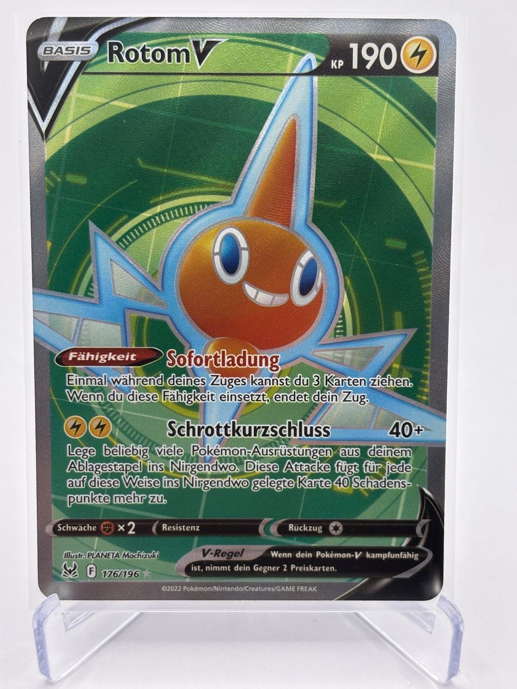 Pokémon Sammelbilder & Trading cards: Verlorener Ursprung - Rotom V  (LOR 176) - DE – Neu (gemäss Beschreibung) aus Allschwil von Bullach