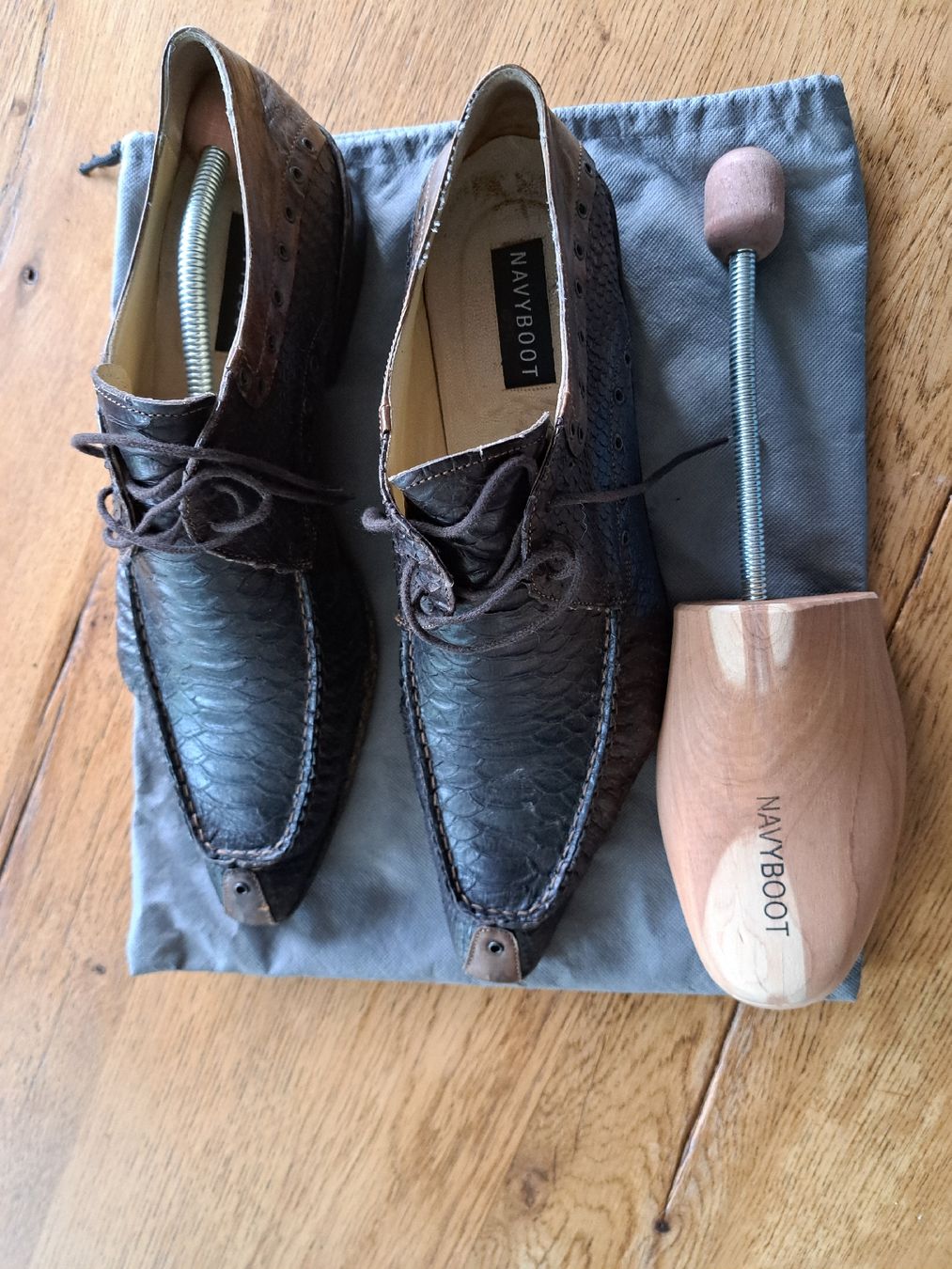 Navyboot Scarpe da uomo: Navyboot Herrenschuh Gr. 43 – Usato da Tscheppach venduto da Snidix 1