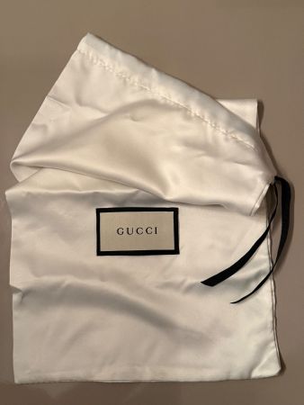 GUCCI Schuhbeutel / Staubbeutel Satin - unbenutzt