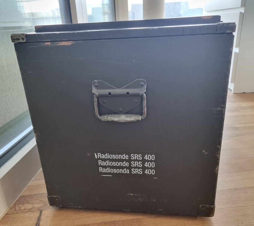 Schweizer Militär Kiste (Radiosonde SRS 400) Kaufen auf Ricardo