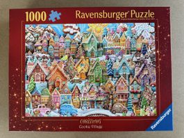 Ravensburger Puzzle 1000 Teile Christmas Cookie Village