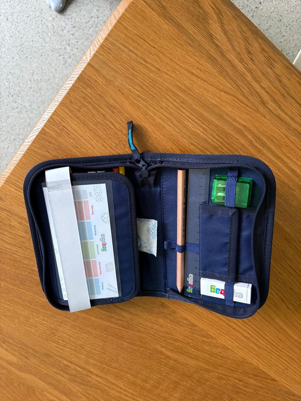Ergobag Schüler-Etuis: Ergobag Federmäppchen / Etui blau (Polizei)  – Neu und originalverpackt aus Basel von martin178 2