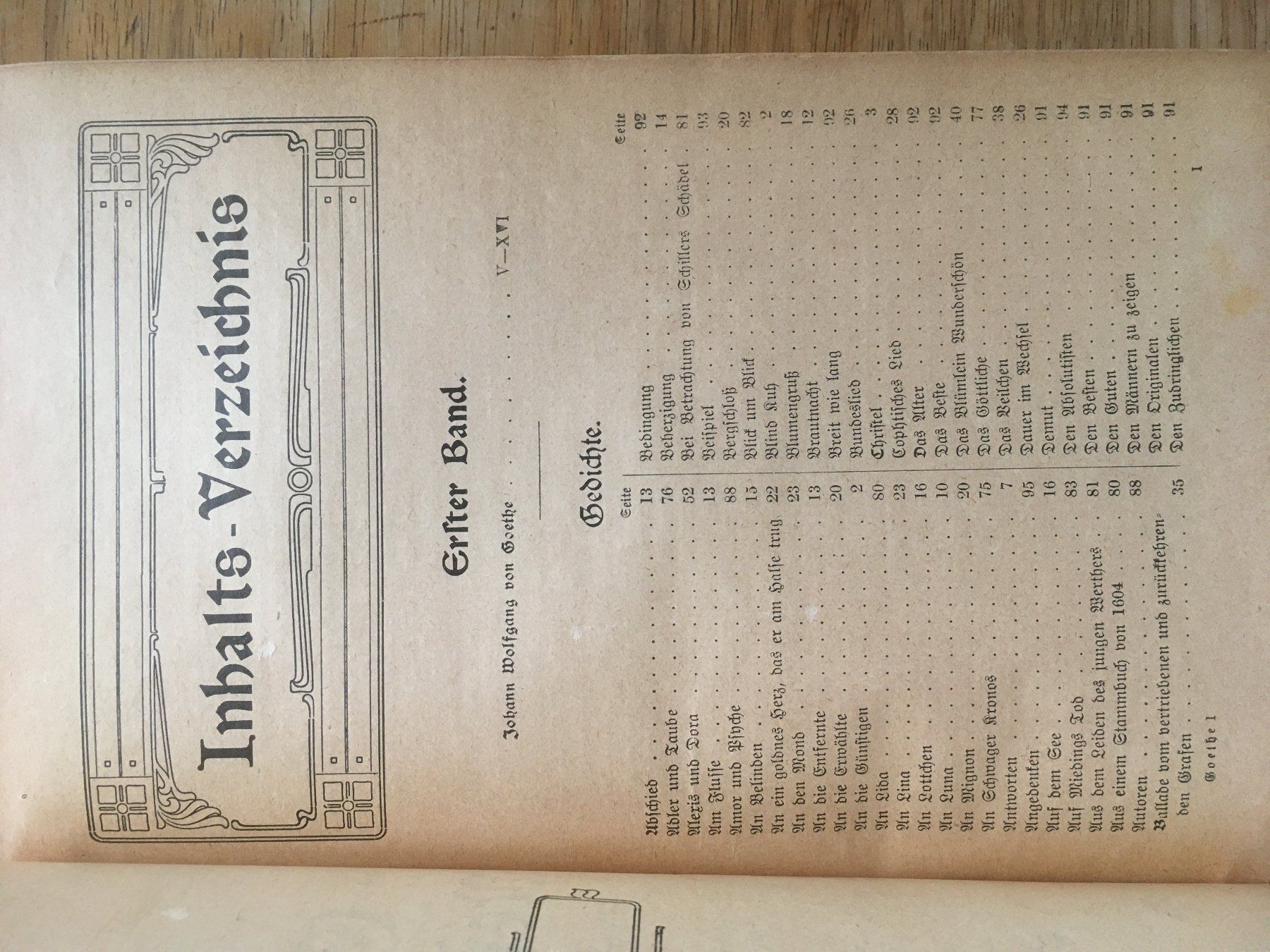 Libri: Goethes Werke – Usato da Grenchen venduto da Kogi7 3