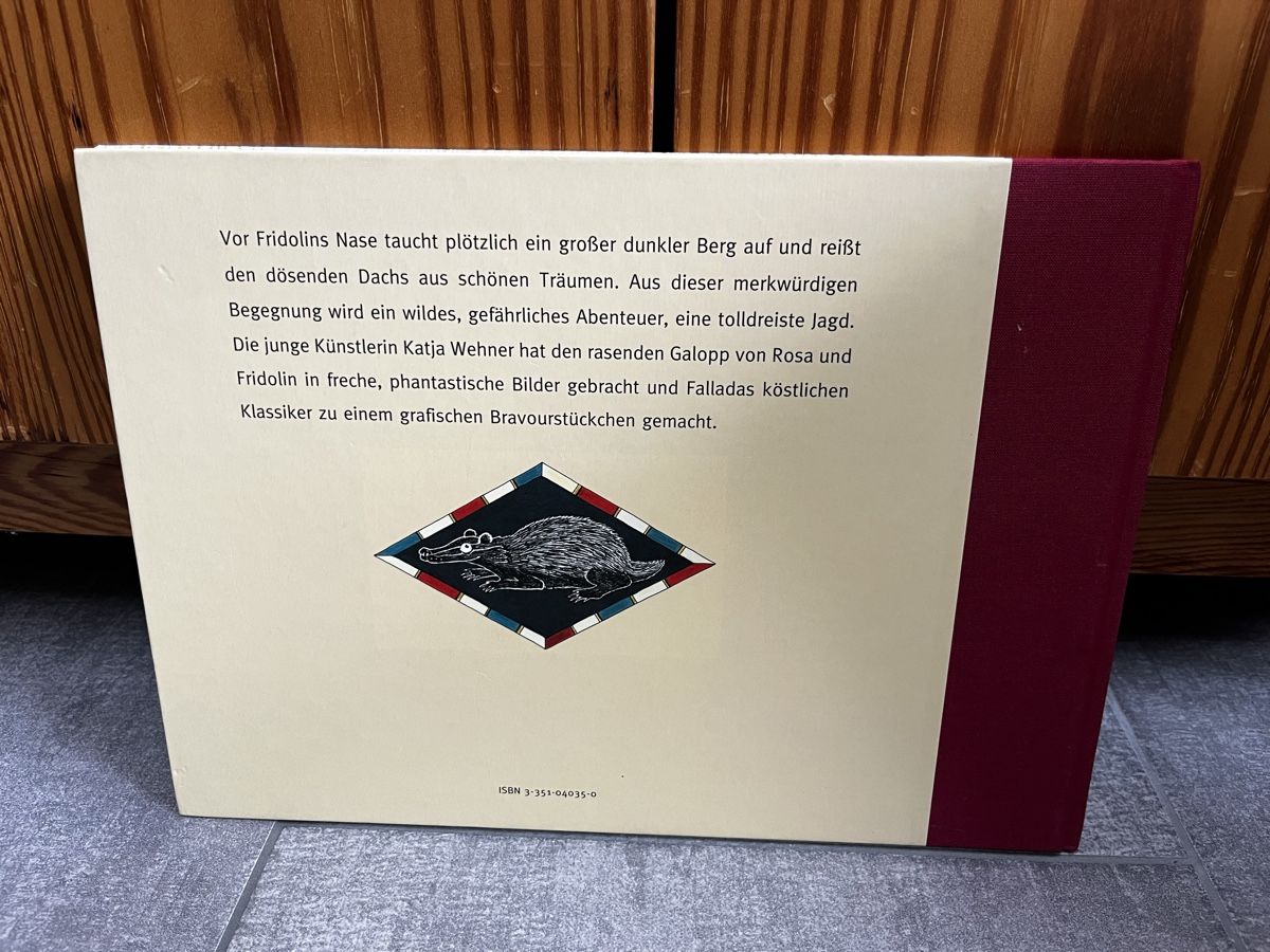 Livres: Fallada, Fridolin der freche Dachs – Neuf (Voir description) à Schachen b.Herisau par diethnad 1