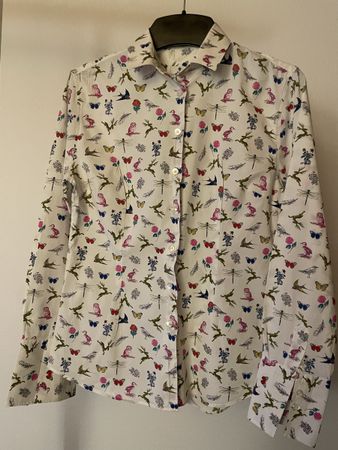 Habsburg Bluse mit Tiermotiven Gr.38