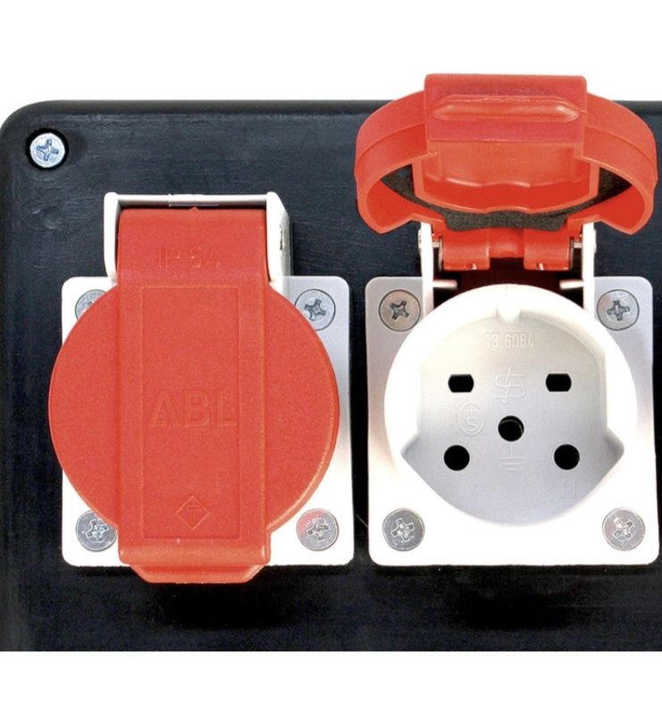 Stecker: Steckdosenleiste Steffen - 6 x T15 – Neu (gemäss Beschreibung) aus Reinach BL von HeTra20 2