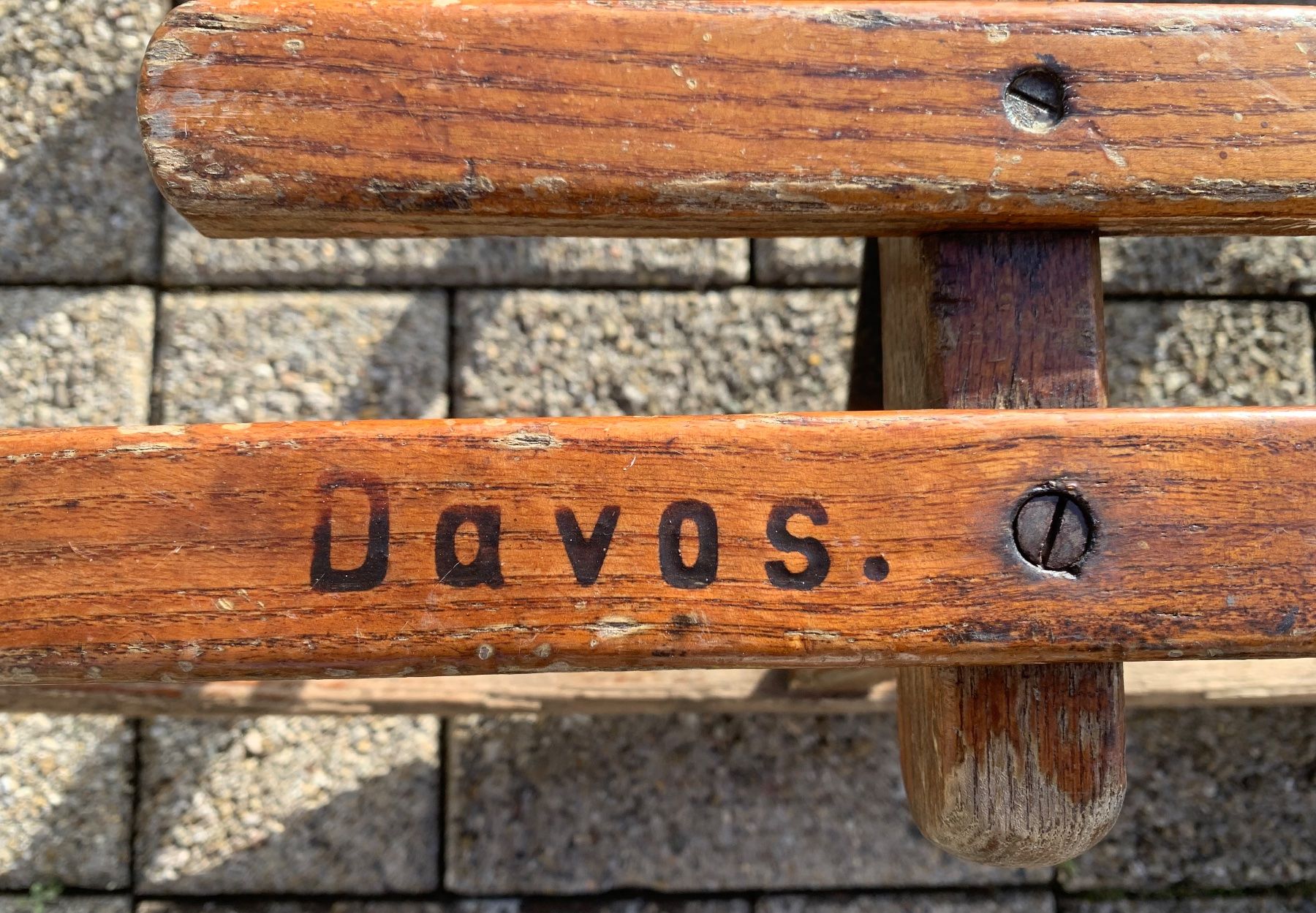 Davos Luge: Alter Davoser Schlitten – D'occasion à Goldingen par Bergler012 7