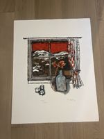 Original-Lithografie Rudolf Mirer