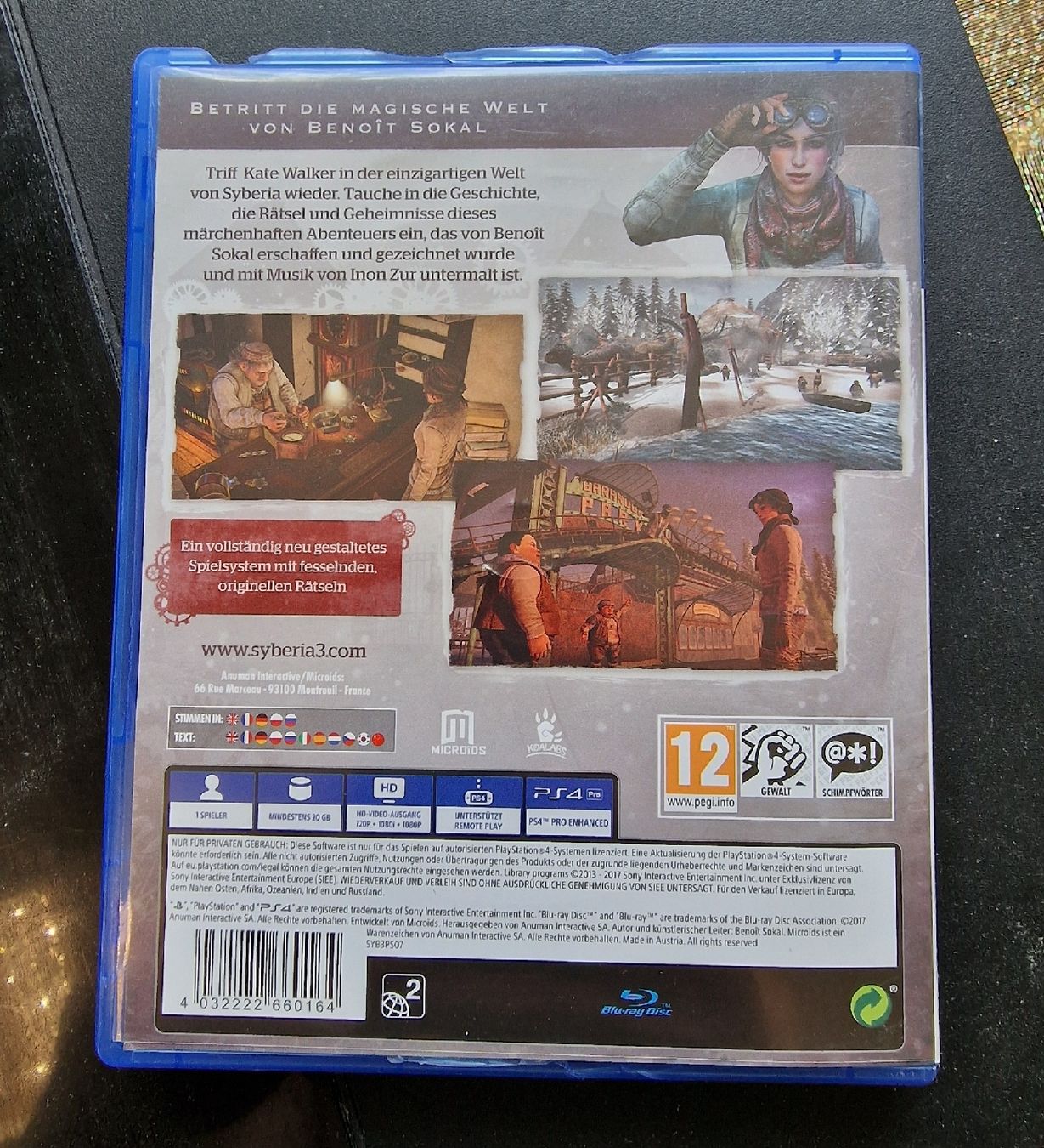 Sony Giochi: Syberia 3 (PS4) Ab 1 Fr. – Usato da Bern venduto da The-Orient-Shop 1