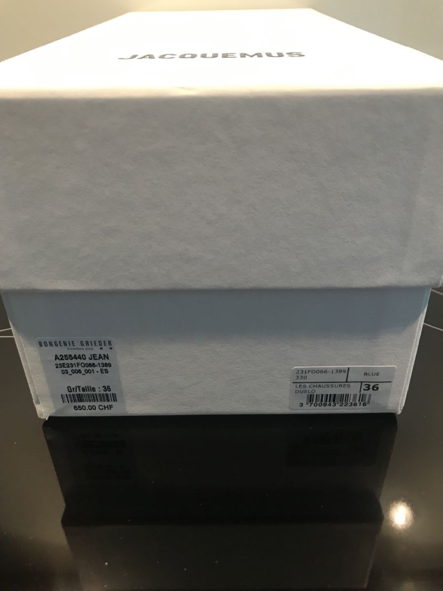 Scarpe da donna: NEU Jacquemus Pumps, Gr. 36 – Nuovo e nell'imballaggio originale da Kilchberg venduto da boudoir076 6