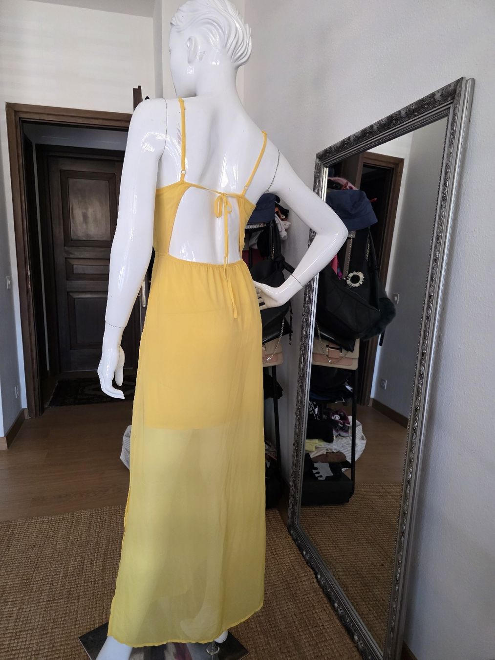 Vestiti: Abito lungo giallo EVEN&ODD taglia S-M – Usato da Massagno venduto da let_6pgs 1