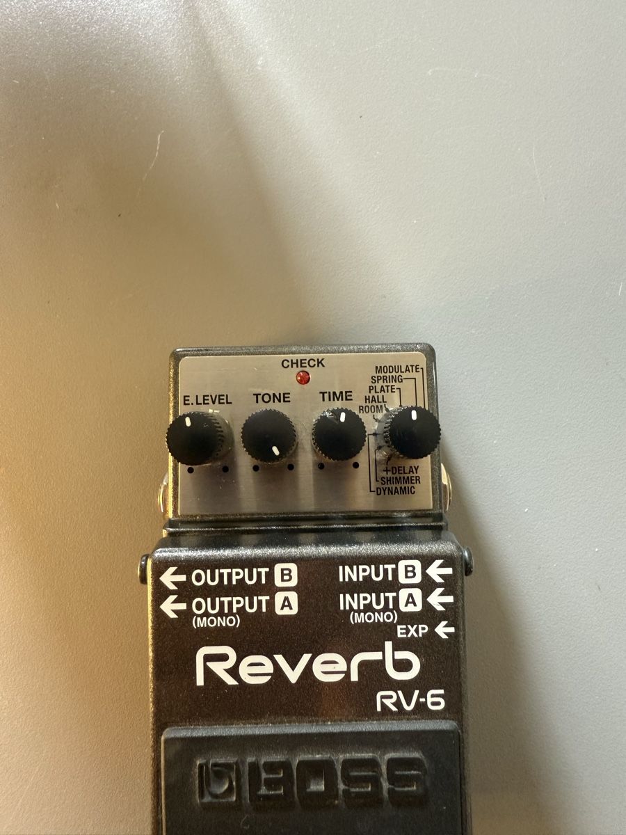 Boss Musikinstrumente: Boss Reverb RV-6 2015 – Gebraucht aus Oberneunforn von lwiesmann 2