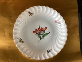 Nymphenburg  Teller mit Blumenmuster, Top Zustand