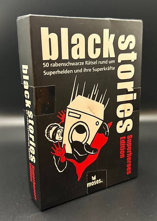 Giochi: Black Stories Superhelden Edition, Rätselspass! – Usato da Ostermundigen venduto da Sinlimite37