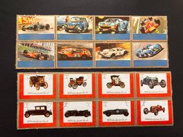 1972 UAE AJMAN OLD & MODERN Cars gest (E1863)