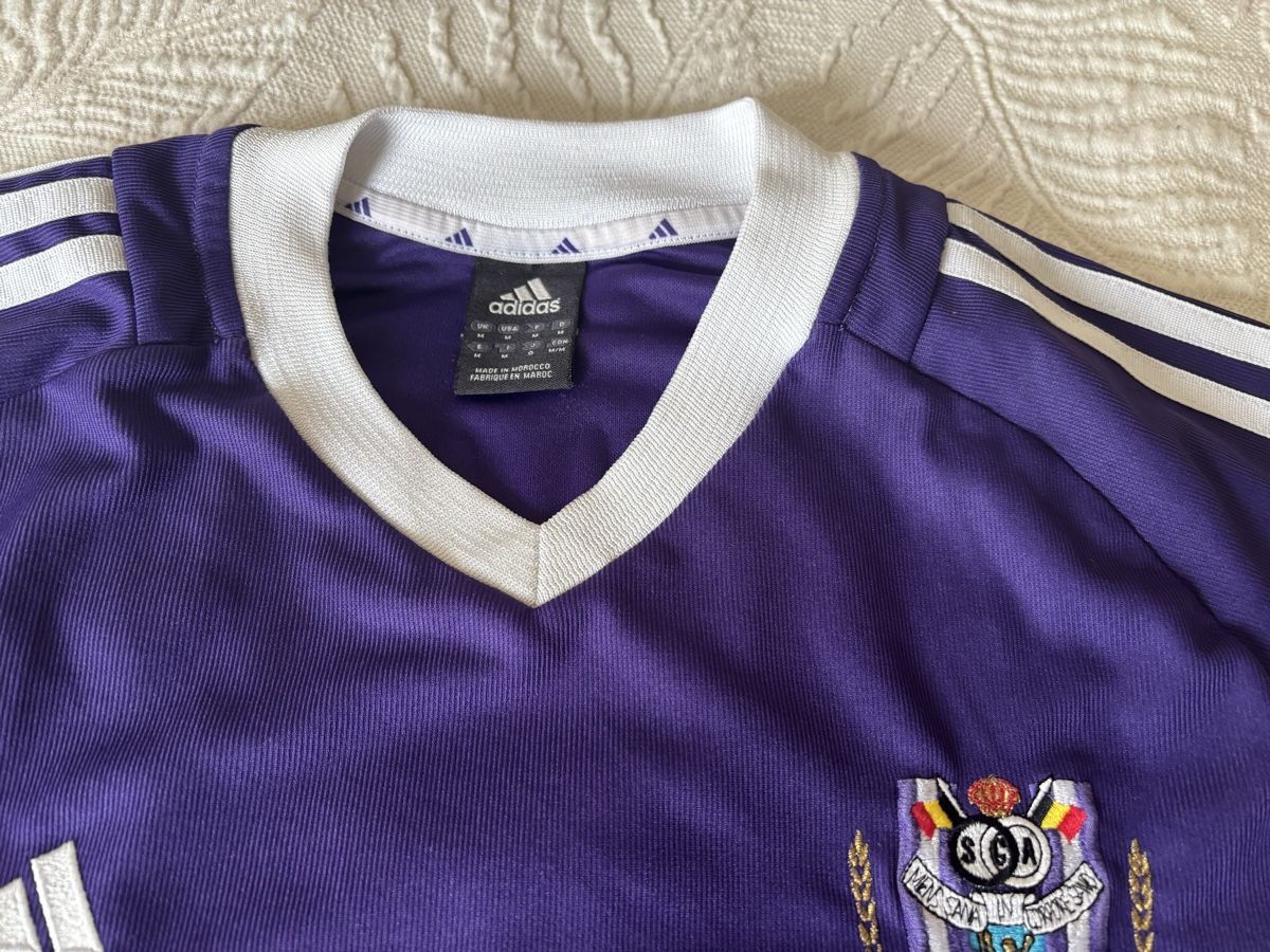 Adidas Canottiere & Pantaloni: Anderlecht n6 maillot – Usato da Le Grand-Saconnex venduto da focamix 2