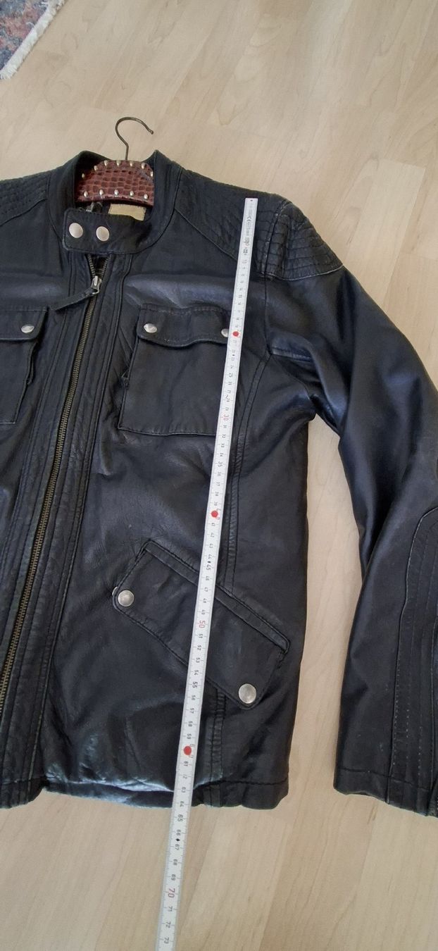 Giacche: Herren Lederjacke schwarz 2XL – Usato da Bern venduto da Stalino 1