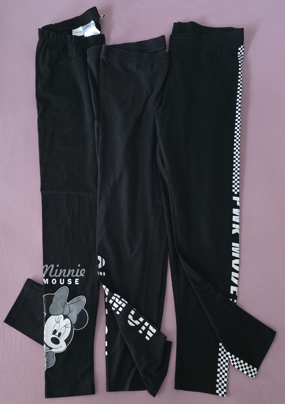 Leggings: 3x Leggings Schwarz Gr. L – Usato da Zell LU venduto da claro62 1