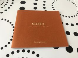 EBEL ORIG. - OPERATING INSTRUCTIONS - AUTOMATIC & QUARTZ !!!