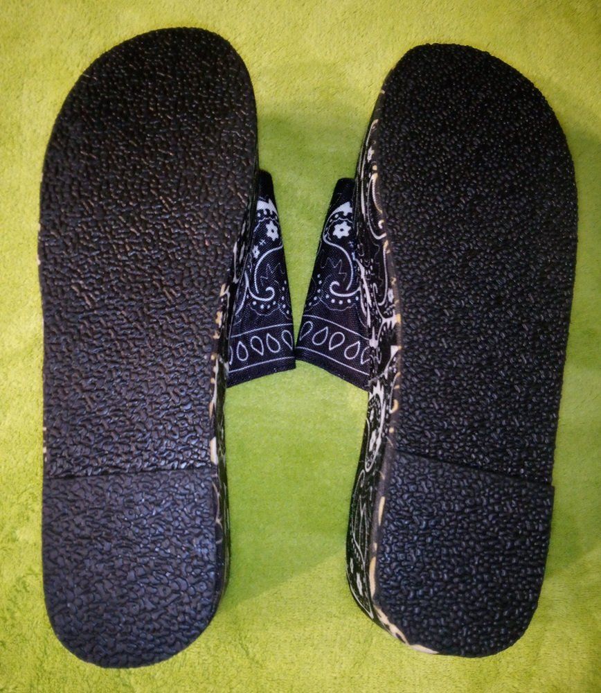Scarpe da donna: Schwarze Sommer Pantoletten mit Muster – Nuovo (secondo la descrizione) da Werdenberg venduto da EXA-Secondhand 2