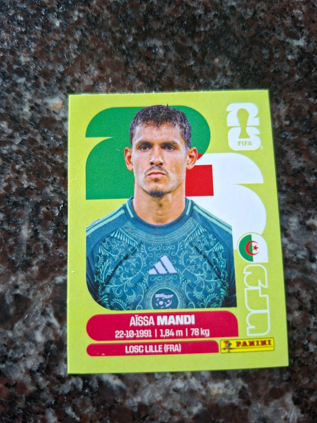 Panini Sammelbilder & Trading cards: FIFA WM 2026 Aissa Mandi ALG 7 – Neu (gemäss Beschreibung) aus Erlinsbach von pfunky