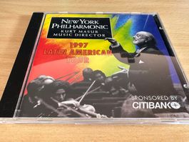 New York Philharmonic, Kurt Masur – 1997 Latin American Tour