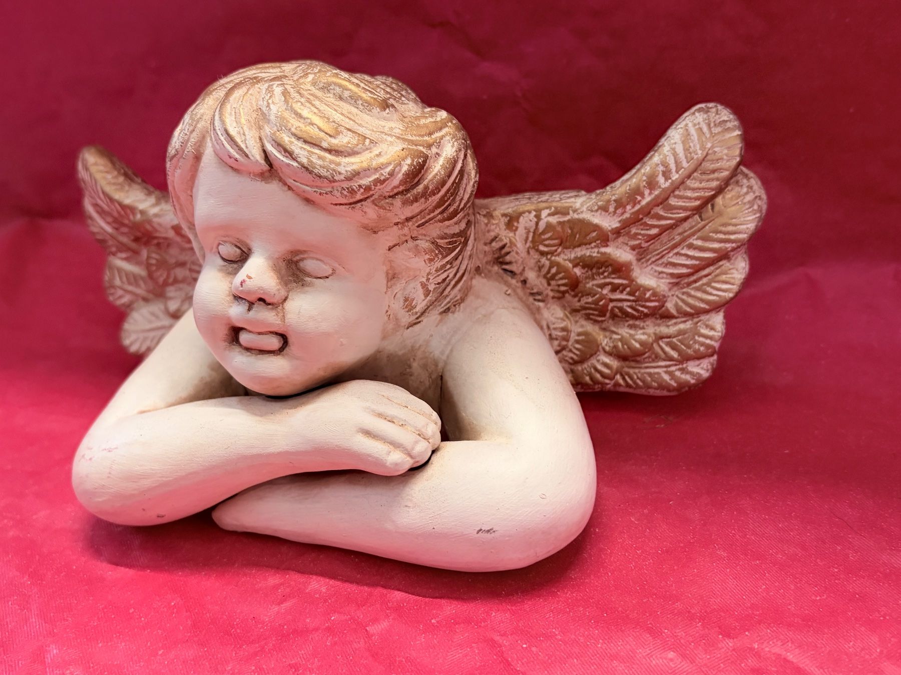 Statuette: Schöne Engel aus Keramik. Neu – Nuovo e nell'imballaggio originale da Zäziwil venduto da meri79. 1