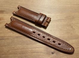 1 Stk. original TAG Heuer Kalbsleder Armband braun NEU