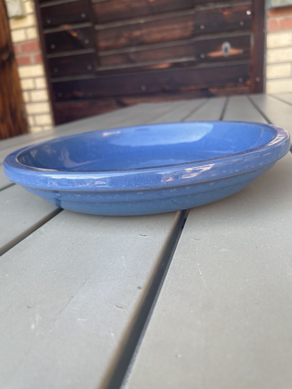 Sottobicchieri: Terrakotta Untersatz Blau DM 20 – Usato da Winkel venduto da Kade50 1