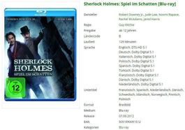 Sherlock Holmes - Spiel im Schatten