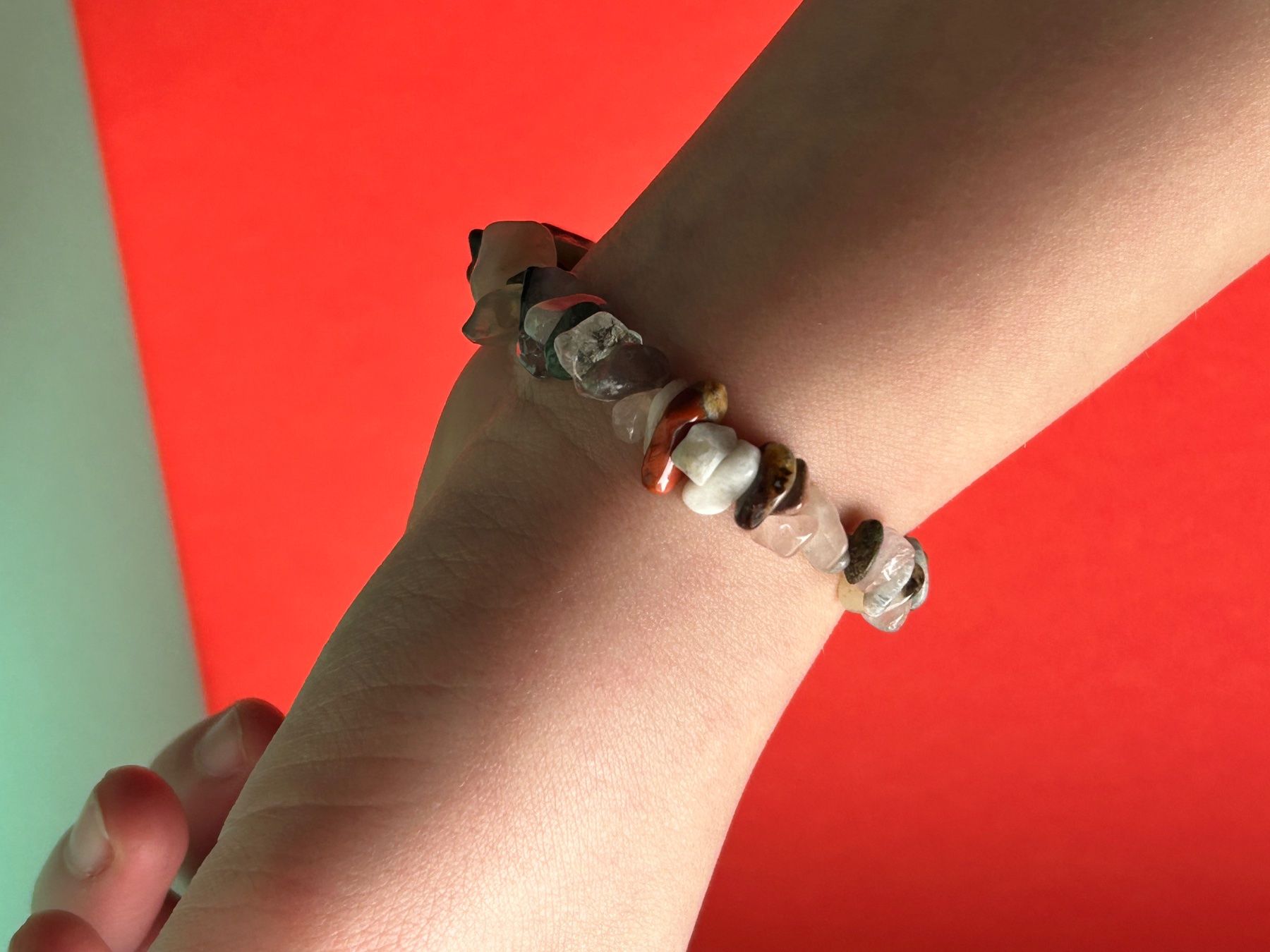 Bracciali & Braccialetti: Armband Heilsteine (ca 17 cm) – Nuovo e nell'imballaggio originale da Laufen venduto da belleskulptur 3