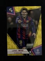 Lionel Messi FC Barcelona Topps Champions League Card