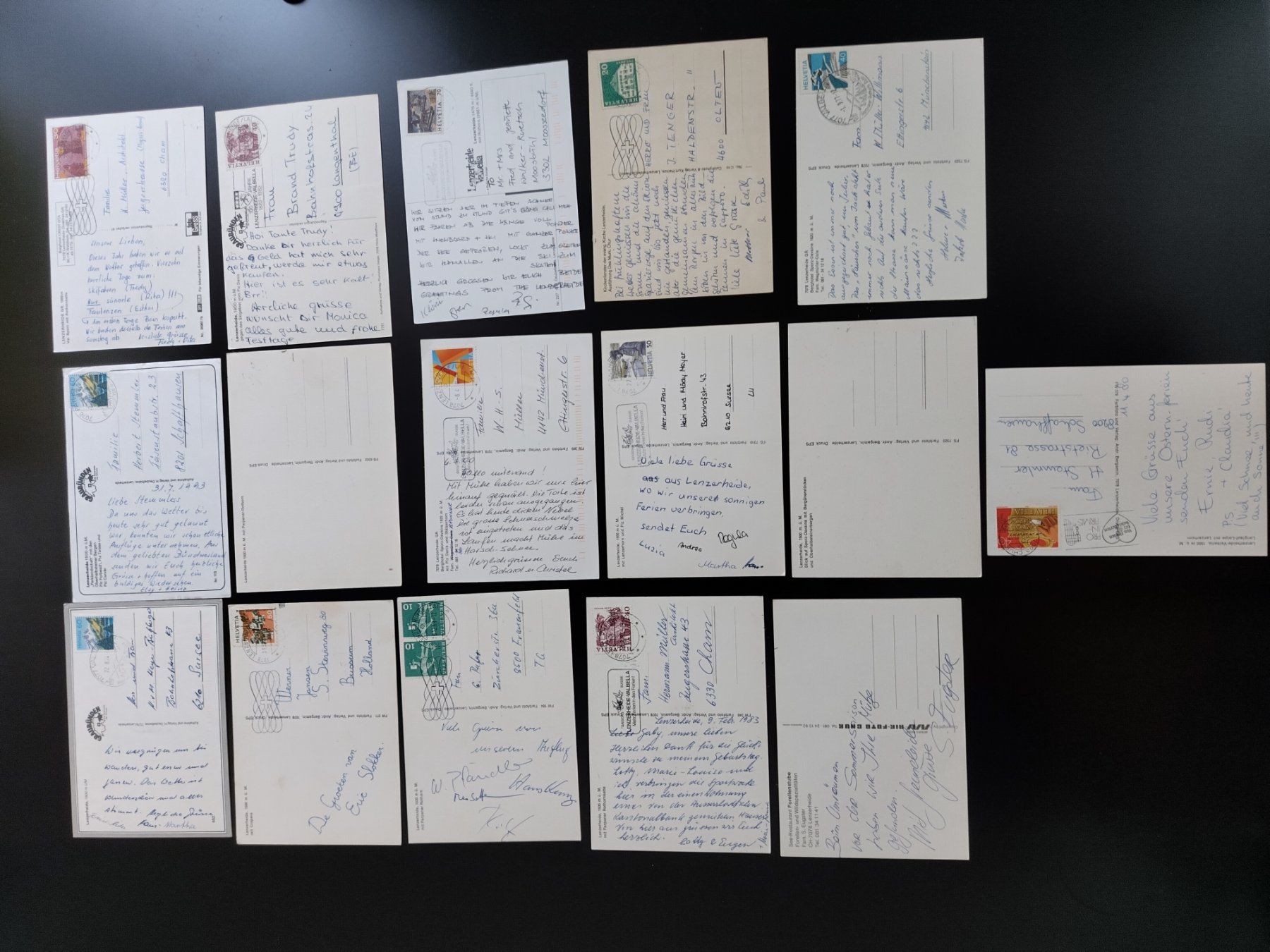 Cartoline postali: 16 AK Lenzerheide – Usato da Ohmstal venduto da Lebensfreude05 1