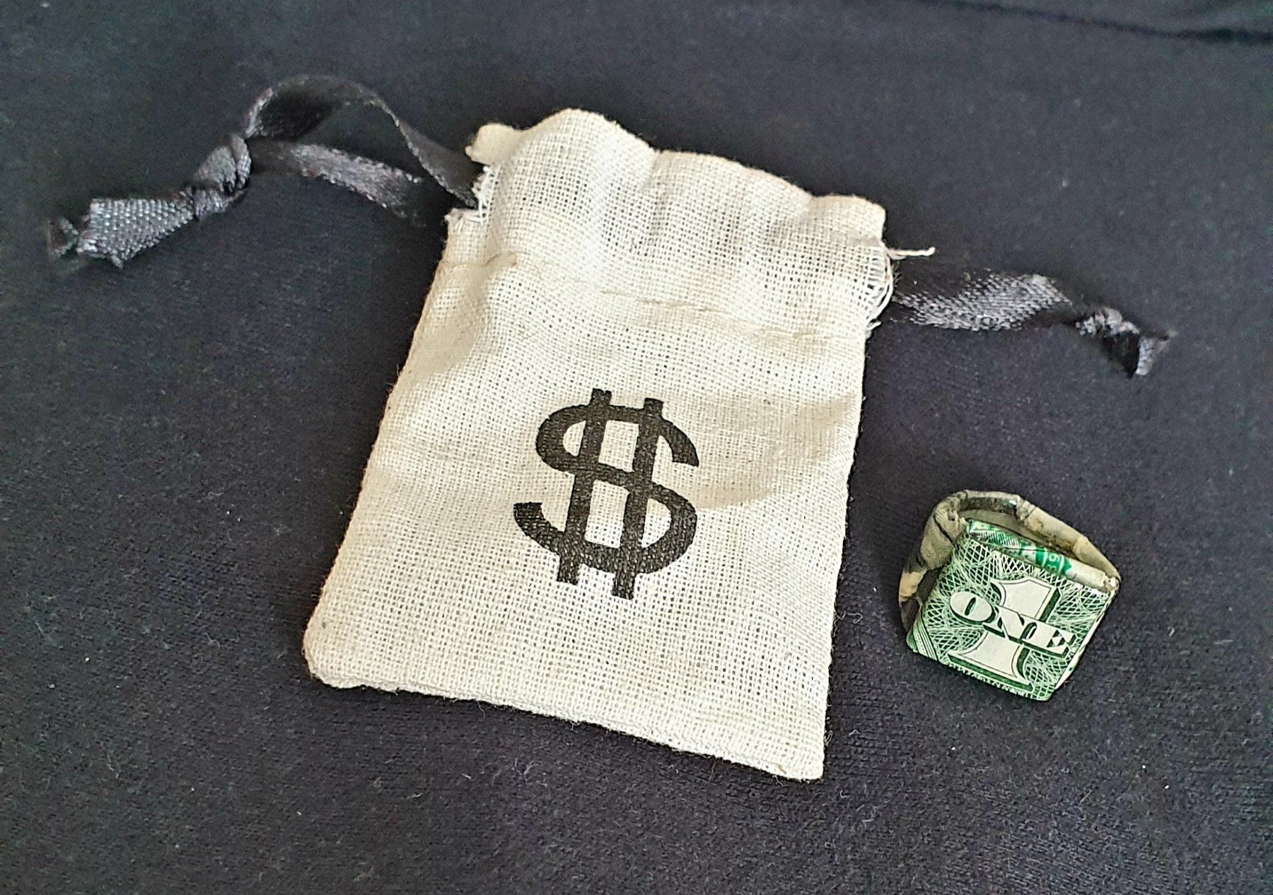 Anelli: RING DOLLAR NOTE Gefallten Exklusiver Ring Wasserdicht – Nuovo e nell'imballaggio originale da wetzikon venduto da Bestedienste 6