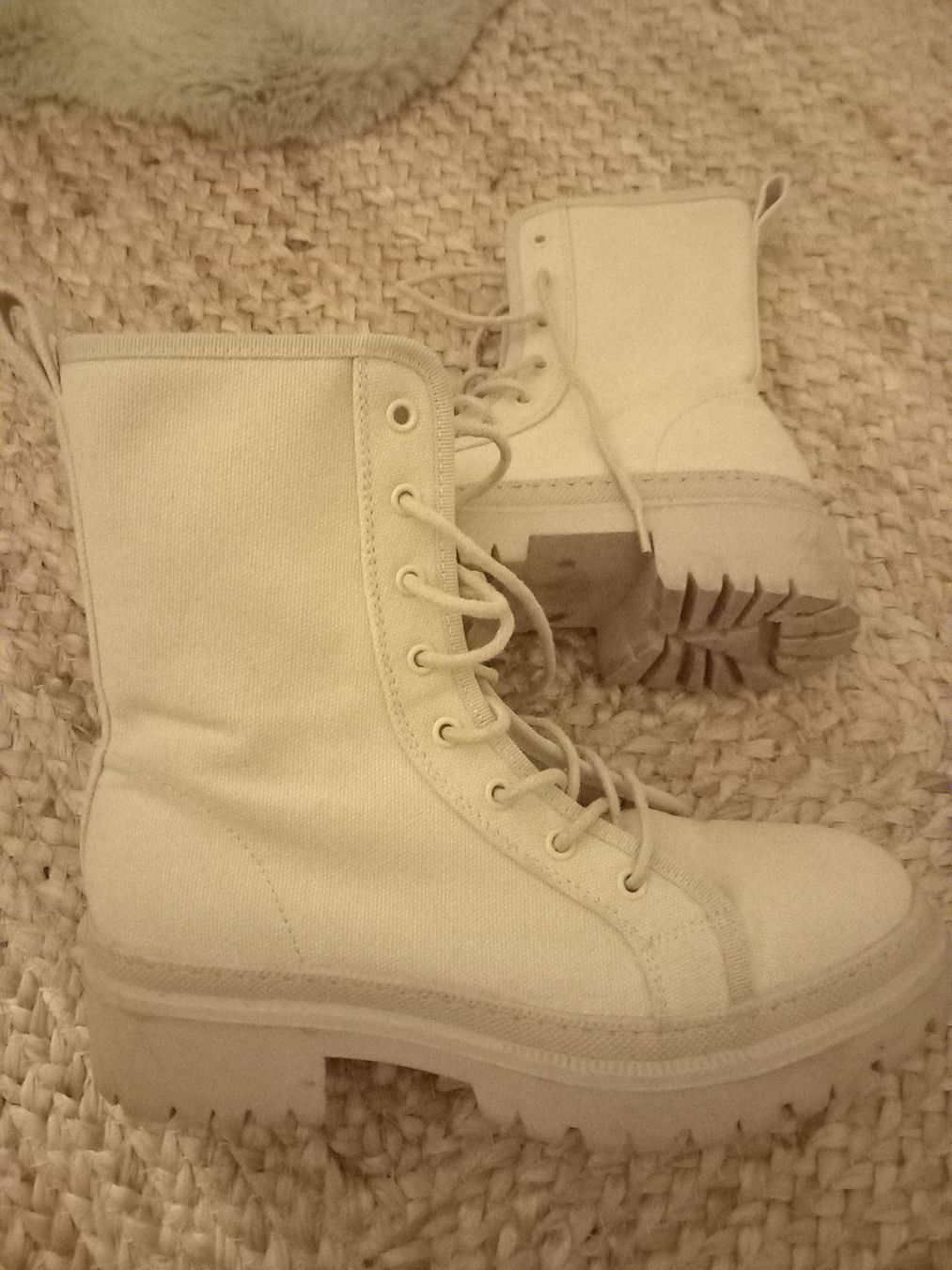 Herrenschuhe: Boots, VERA MODA, 37, beige – Gebraucht aus Wanzwil von lonelybeachhouse