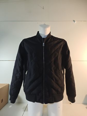 Übergangsjacke, Old Navy, schwarz Herren Gr. M. (nov349)