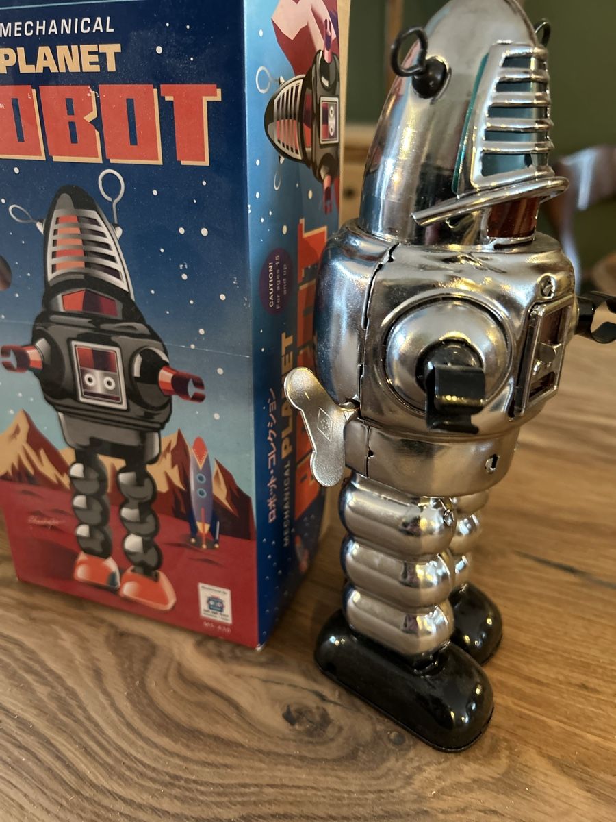 Giocattoli: Mechanical Robot zum aufziehen  – Nuovo e nell'imballaggio originale da Zürich venduto da KuduKing 1