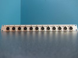 Neutrik XLR Patch Bay - 12 female