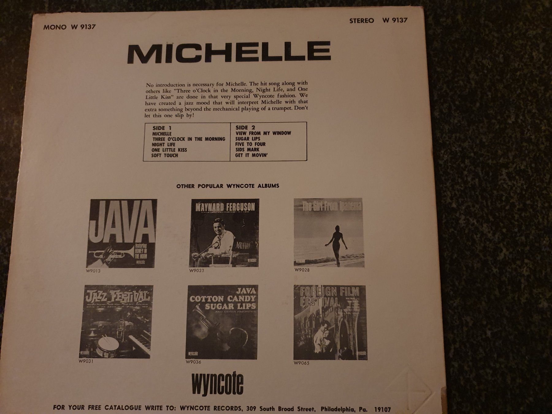 Dischi in vinile: Schallplatte- Michelle – Usato da Grandval venduto da JeroenK 1