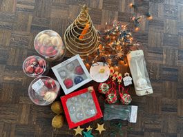 Lot Weihnachtsdekoration