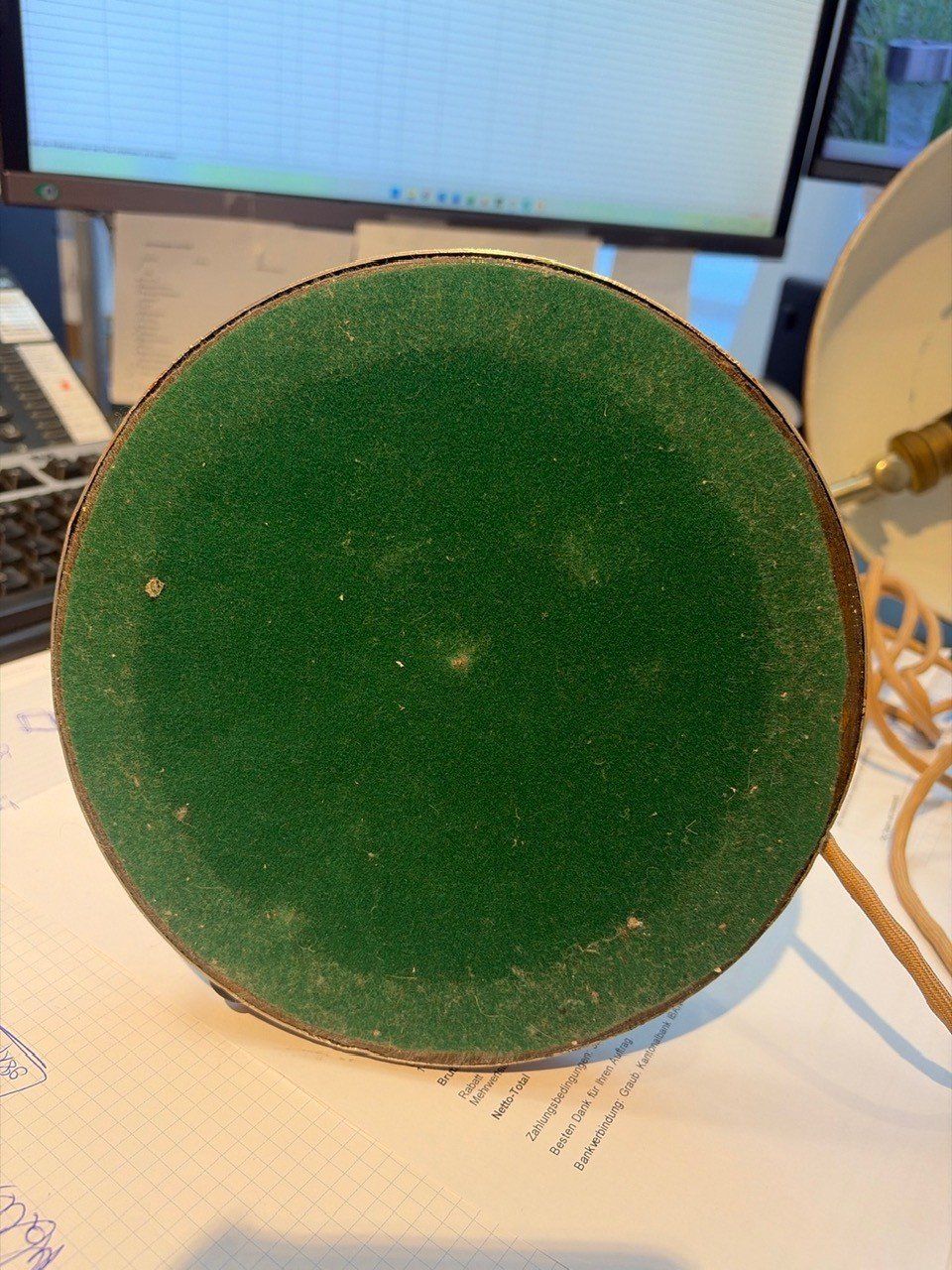 Lampade: Tischlampe Quick 1500 Alfred Müller braun – Usato da Chur venduto da Milfri 4
