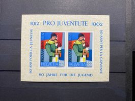 Pro Juventute 1962 / Block Postfrisch ** Ohne Falz