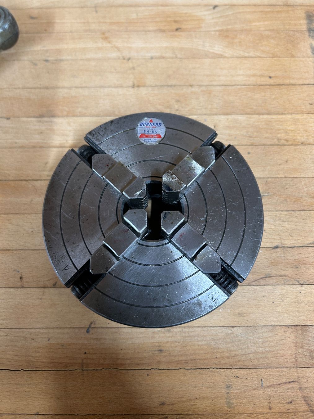 Schaublin Metall- & Schlosserei Sonstiges: 4-Backen Futter SCHAUBLIN – Gebraucht aus Rothenfluh von BitterlinPartner 2