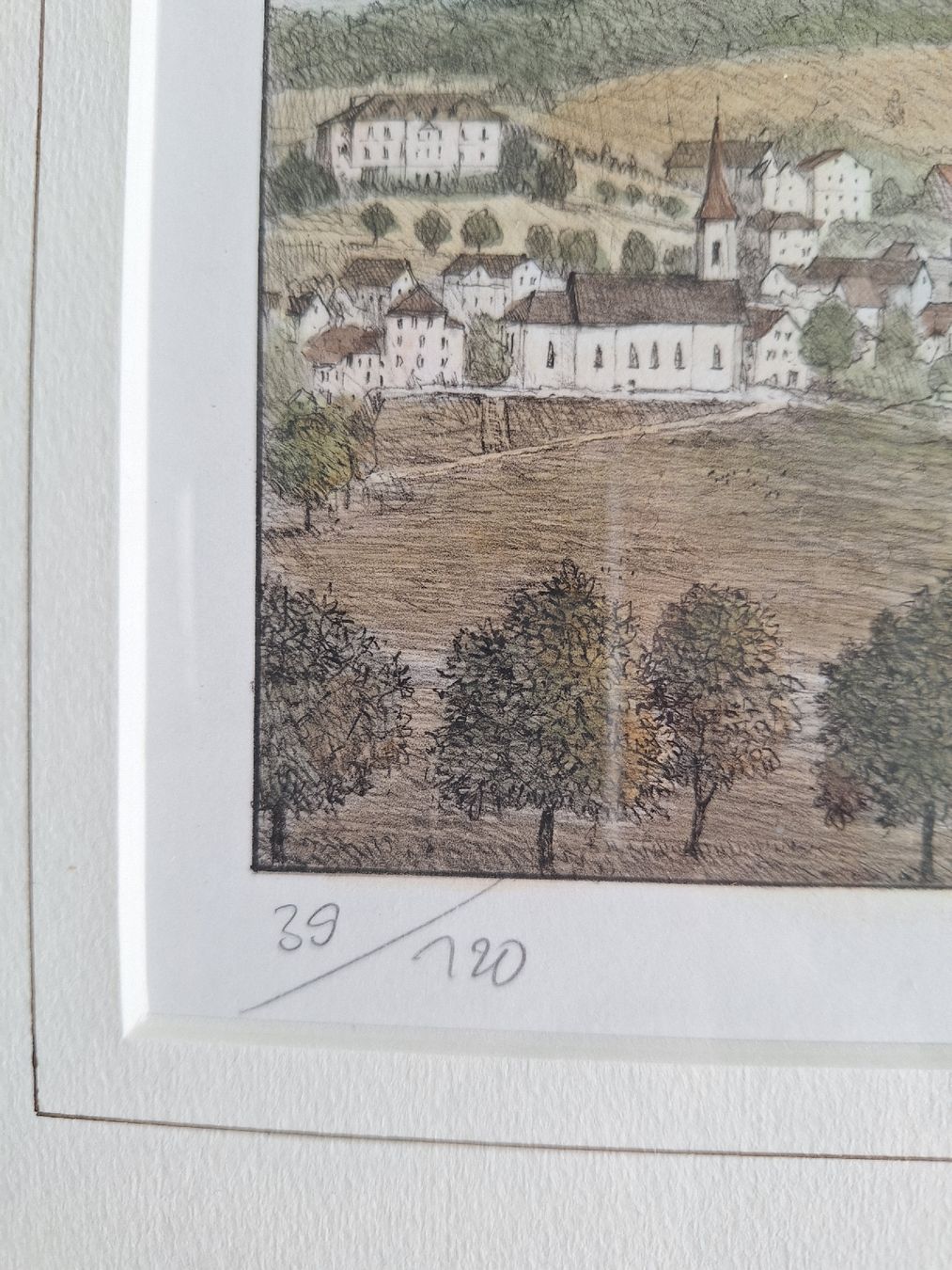 Arts picturaux & lithographies: Originalgrafik Affoltern a.A. 1890 – D'occasion à Neftenbach par Kiroch 3