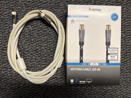 Hama abgeschirmtes Antennen Kabel