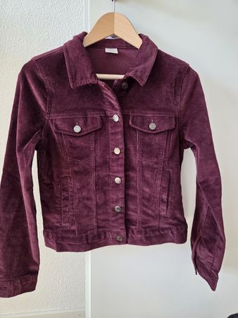 Cordjacke bordeaux / weinrot Vero Moda Gr S